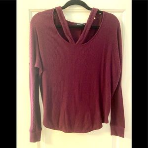 Purple Express sweater